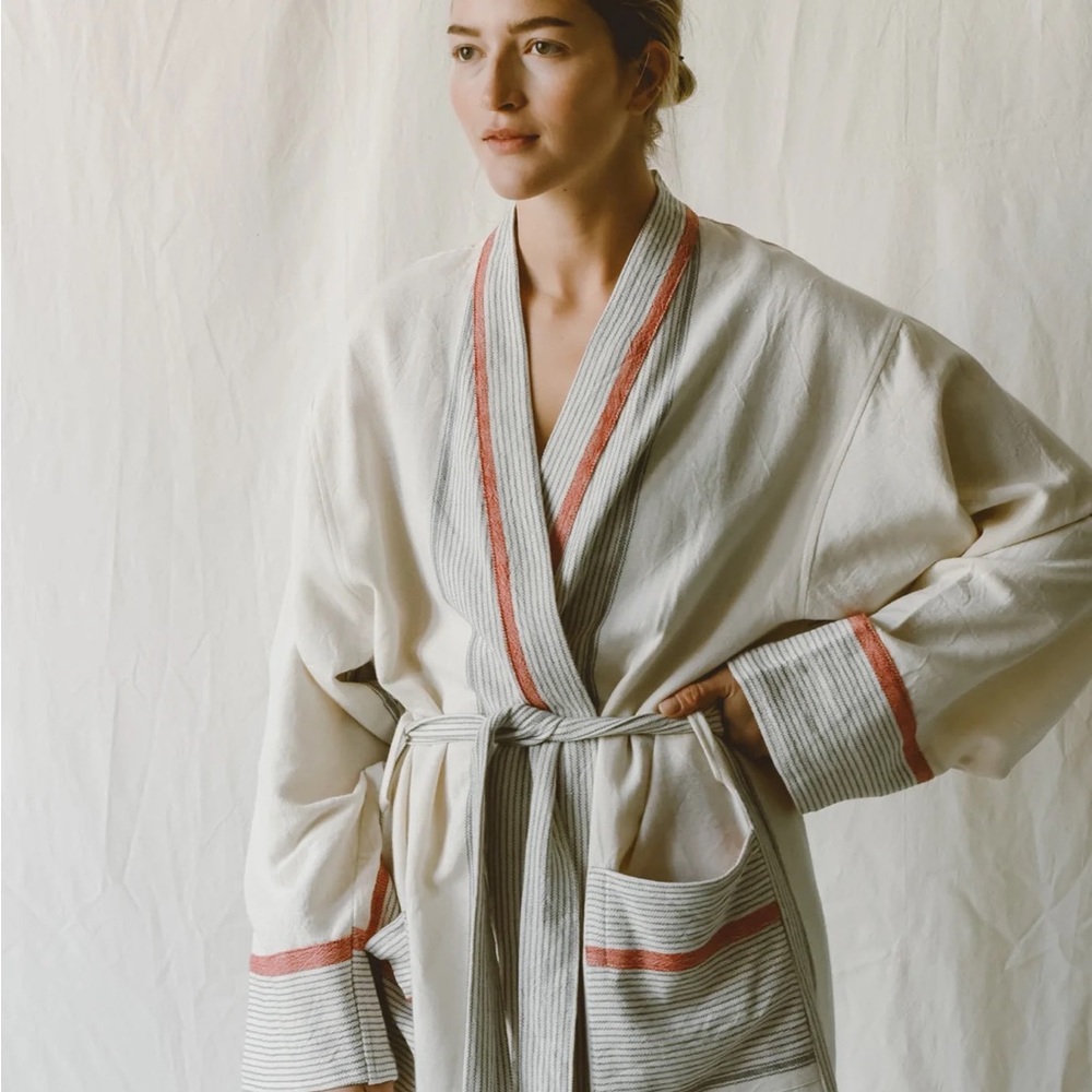 Home & Loft Tribeca Bathrobe Turkish Cotton